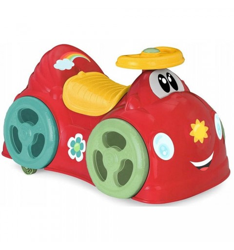 Chicco Eco+ - jeździk, autko all around | czerwony